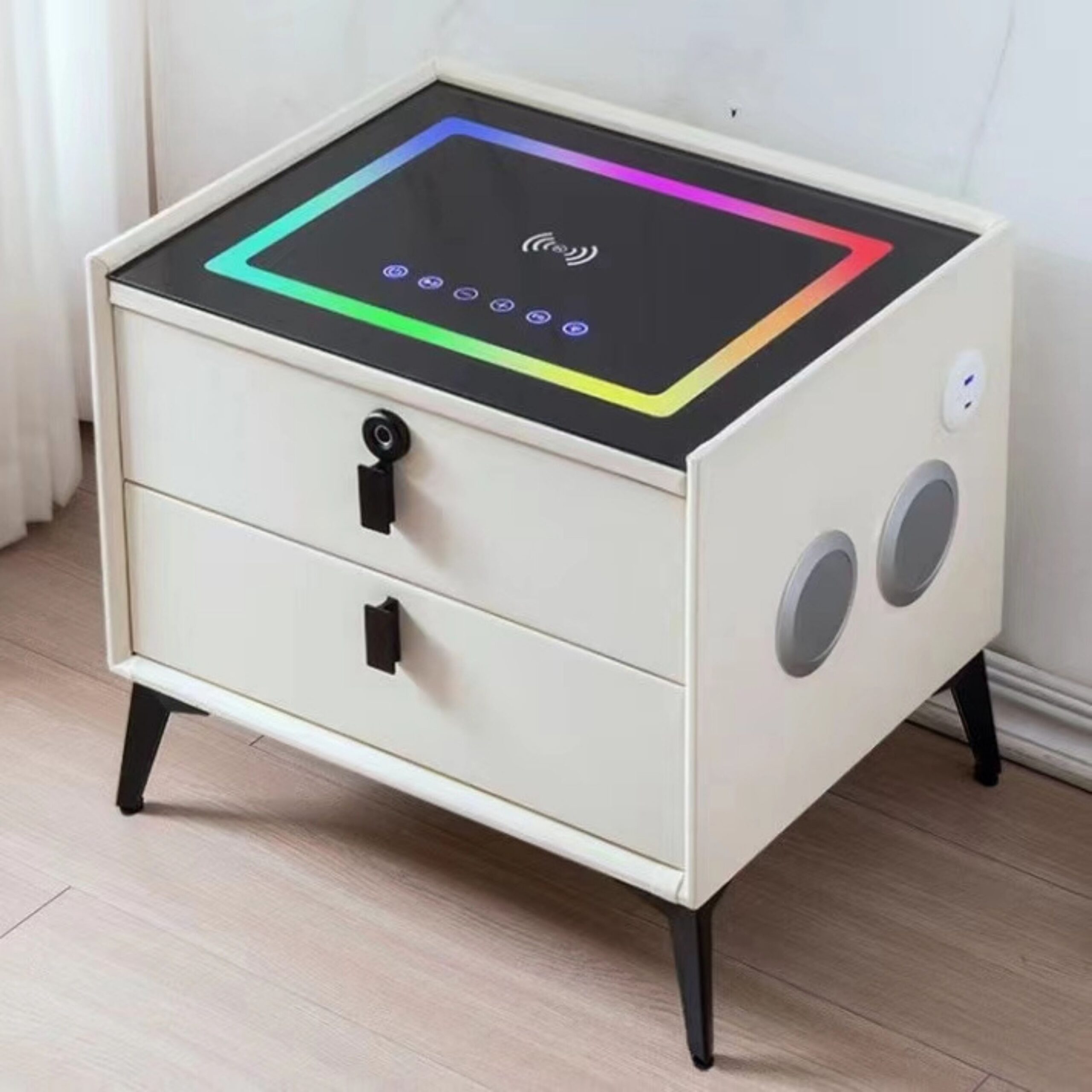 MebleFlow SmartEase Bedside Table 2.0